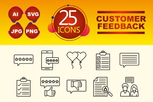 Customer Feedback Icons: Visual Cues for Better Experiences