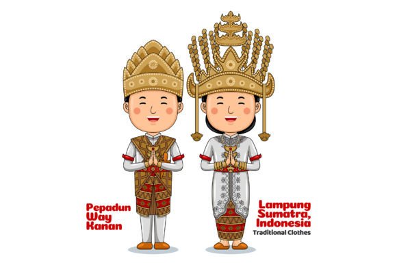 Lampung Traditional Cloth Welcome 02: A Vector Design Resource for Modern Creators
