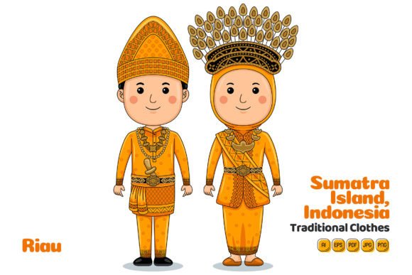 Riau Indonesia Traditional Cloth: Your Creative Design Toolkit
