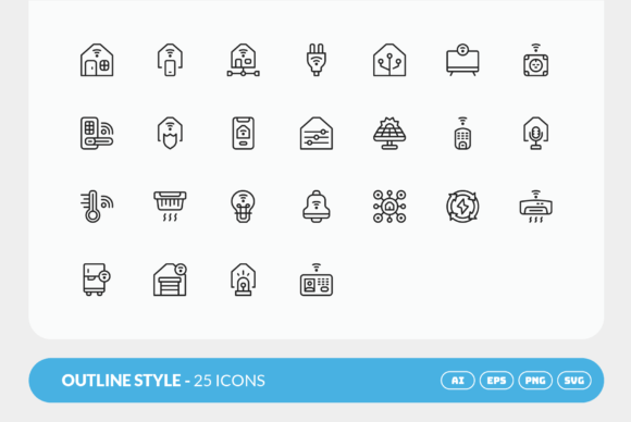 Smarthome Icon: A Premium Collection of Doodle Icons