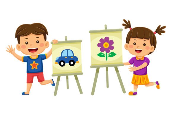 The Power of Kids Activity Vector Illustrations: A Versatile Tool for Modern Communication