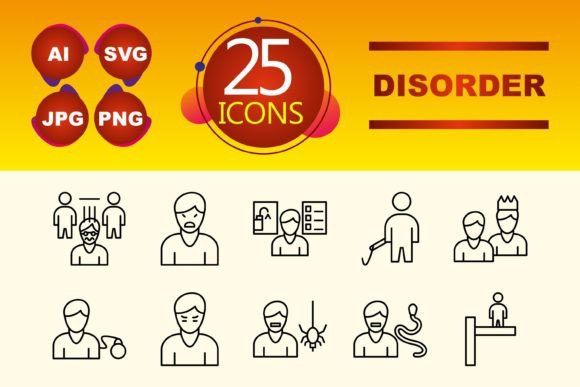 Understanding Disorder Icon Sets: A Guide to Visual Communication Tools