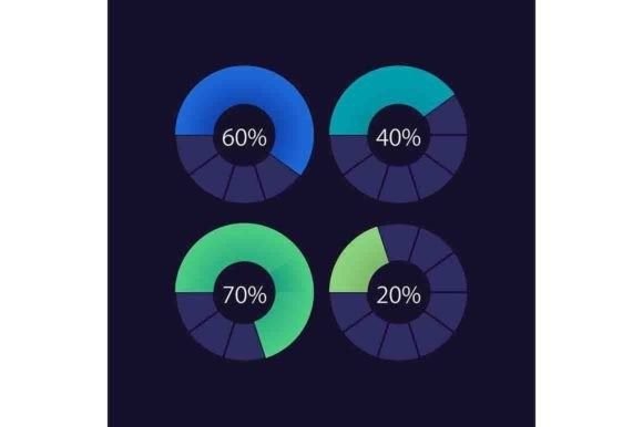 Visualizing Progress: The Power and Purpose of Donut Infographic Charts