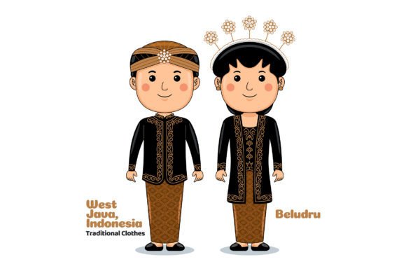 West Java Indonesia Traditional Cloth 03: A Versatile Asset for Modern Branding
